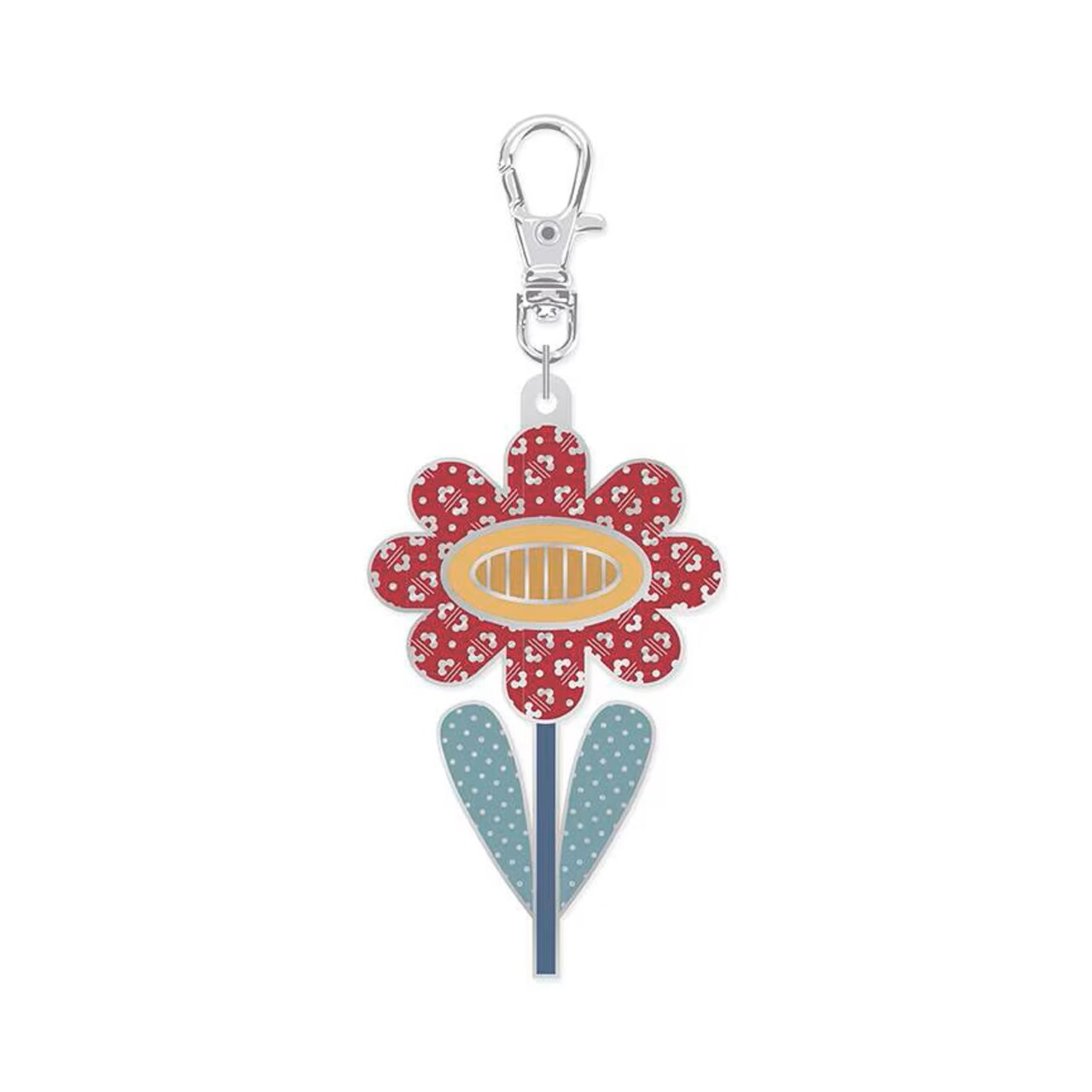 Riley Blake Designs Lori Holt Americana Flower Enamel Happy Charm ST-40878